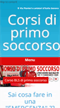 Mobile Screenshot of corsidiprimosoccorso.com